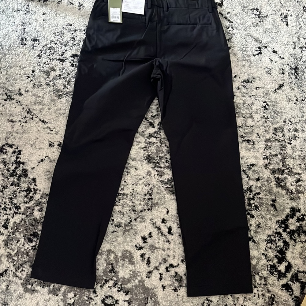 NWT Goodfellow & Co. men's slim tech chino black dress pants 32X30